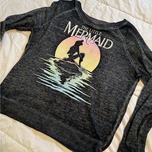Disney Little Mermaid see through crewneck